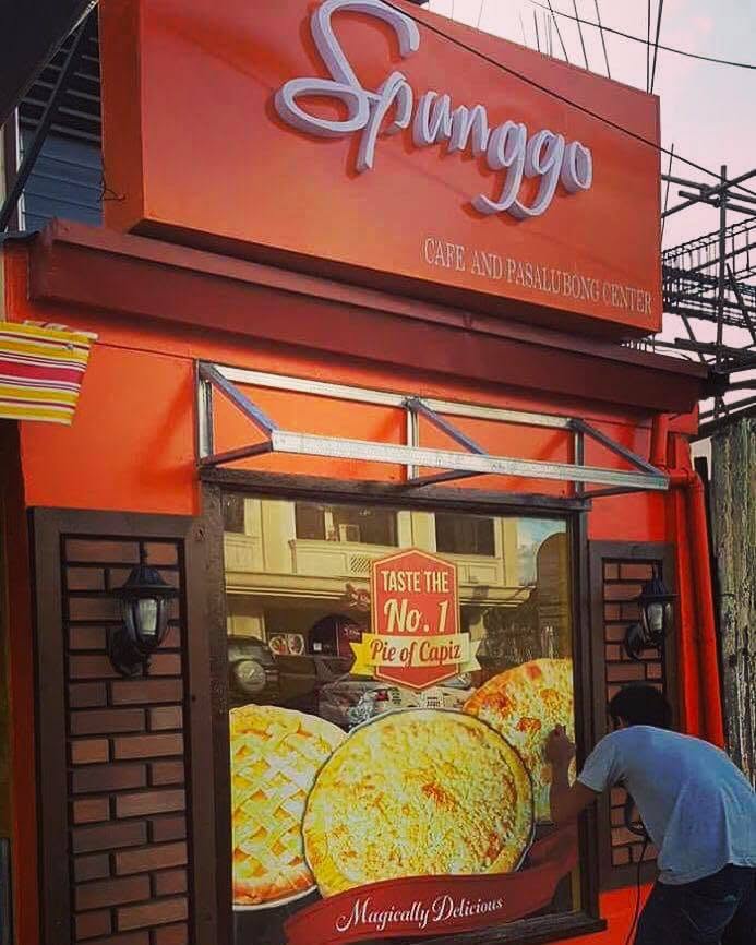 Completed Spanggo storefront branding